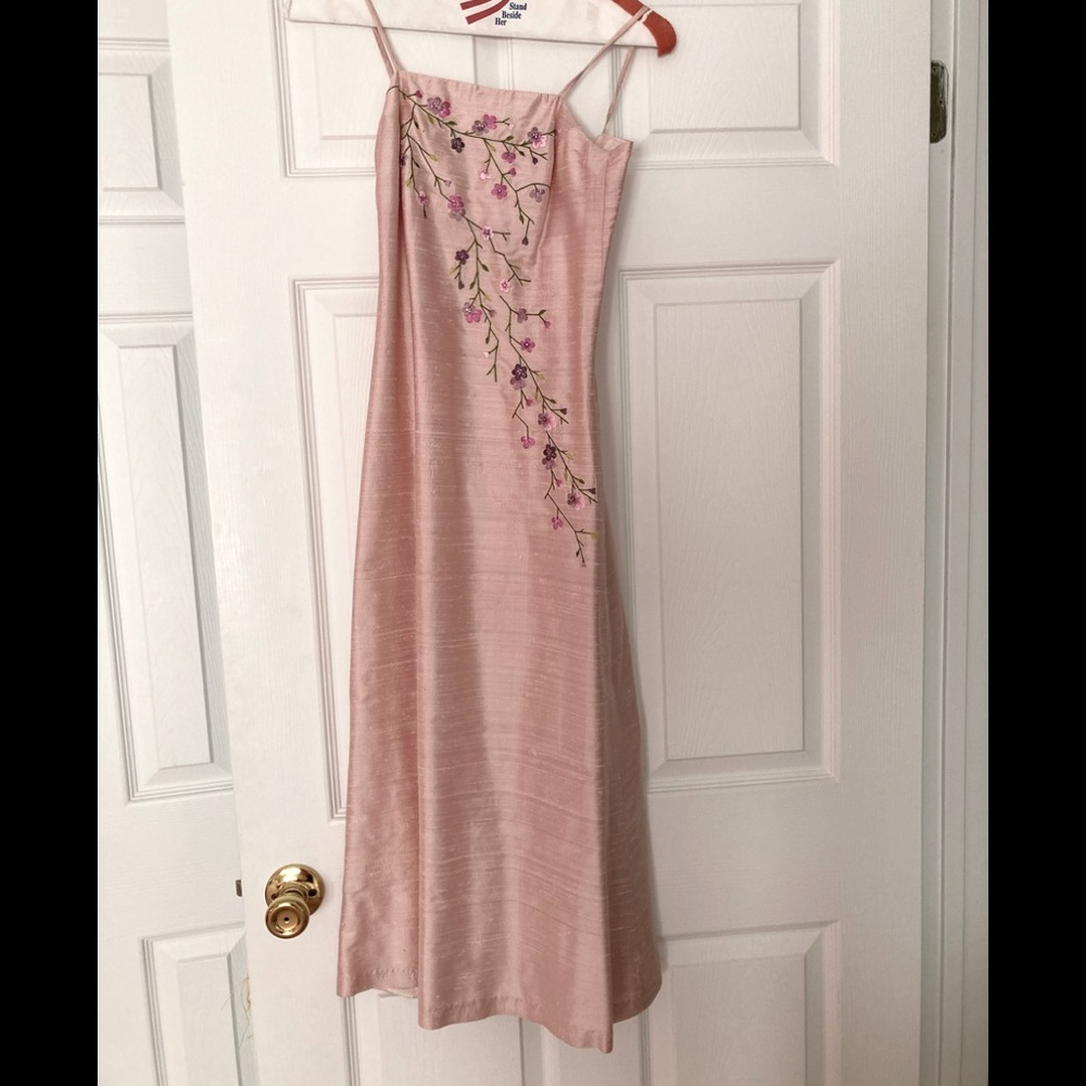 Monkey Wear Neiman Marcus silk Gown with Bolero jacket